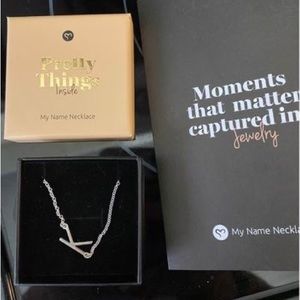 My name necklace sterling silver K